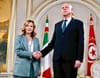 Italy and Tunisia sign economic agreements to stem flow of migrants to Europe