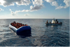Moroccan coastal patrol intercepts migrant boat bound for the Canary Islands