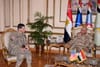 Egypt Defense Minister holds meeting with head of US Central Command