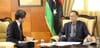 Libya's Minister of Economy reviews strengthening ties with Japan