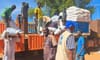 First war-time aid convoy reaches besieged south Khartoum