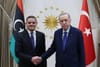 Turkish president hosts Libyan PM in Ankara to strengthen bilateral relations