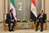 Egyptian president meets with Syria’s interim leader signaling new phase in diplomatic relations