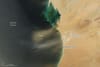 NASA satellite reveals dramatic dust plumes over Mauritania