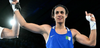Algerian boxer Khelif unfazed by Trump, eyes second Olympic gold in LA