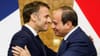 Sisi welcomes France’s Palestinian statehood push