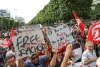 Thousands rally in Tunis demanding union rights and civic freedom
